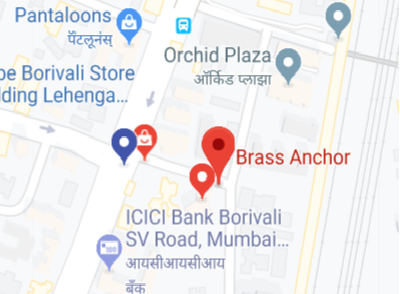 Brass Anchor store location map