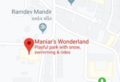 Maniar Wonderland store location map