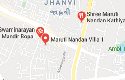 Raj Tattoo Studio store location map