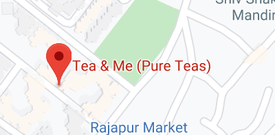 Tea and Me store location map