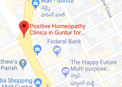 Positive Homeopathy store location map