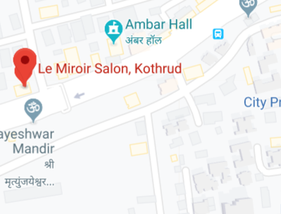 LE MIROIR unisex Salon store location map