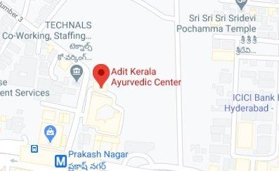 Adit Kerala Ayurvedic Center store location map