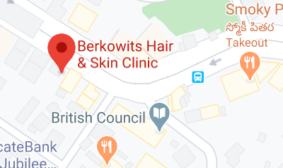 Berkowits Hair and Skin Clinic store location map