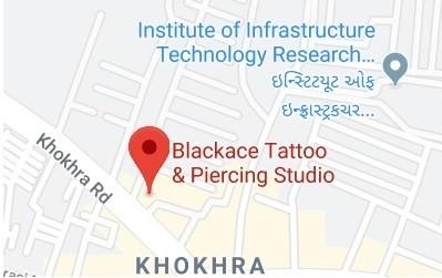 Blackace Tattoo and Piercing Studio store location map