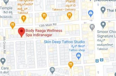 Body Raaga Wellness Spa store location map