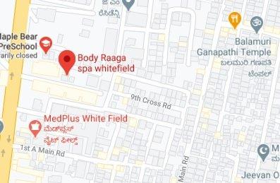 Body Raaga Wellness Spa store location map