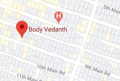 Body Vedanth store location map