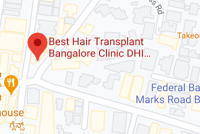 DHI Hair Transplant Clinics store location map
