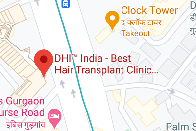 DHI Hair Transplant Clinics store location map