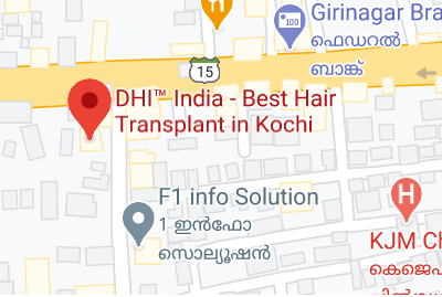 DHI Hair Transplant Clinics store location map