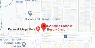 Deleenaa Organic Beauty Clinic store location map