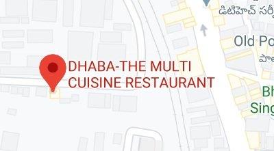 Dhaba store location map