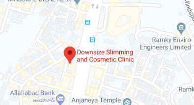 Downsize Slimming and Cosmetic Clinic store location map