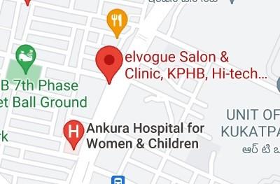 Elvogue Salon and Clinic store location map