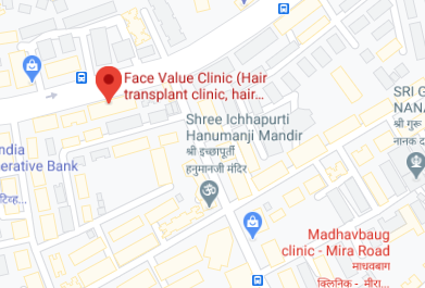 Face Value Hair Clinic store location map