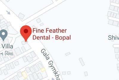 Fine Feather Dental store location map