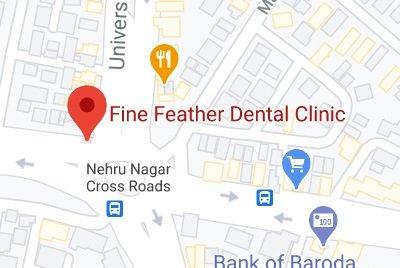Fine Feather Dental store location map