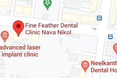 Fine Feather Dental store location map