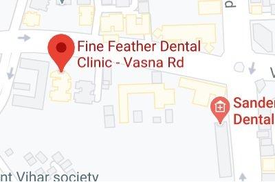 Fine Feather Dental store location map