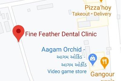 Fine Feather Dental store location map