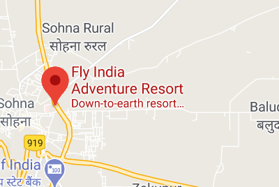 Fly India Adventure store location map