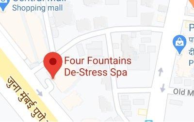 Four Fountains De-stress Spa store location map