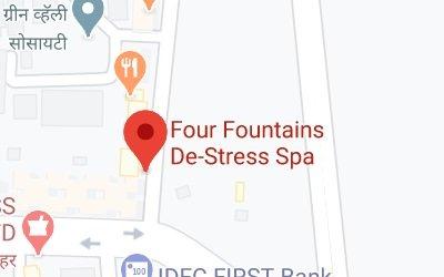Four Fountains De-stress Spa store location map