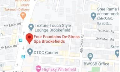 Four Fountains De-stress Spa store location map