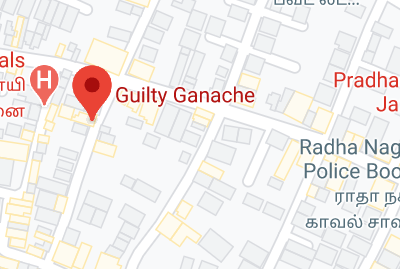 Guilty Ganache store location map