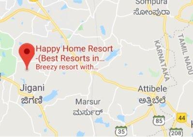 Happy Home Resort store location map