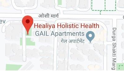 Healiya Wellness store location map