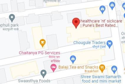 Healthcare nt Sickcare store location map