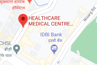 Healthcare Medical Centre and Diagnostics store location map