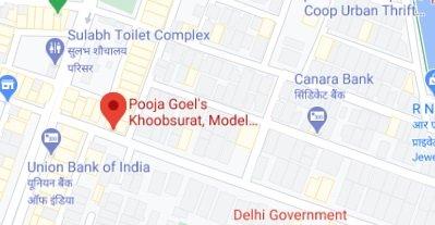 Khoobsurat by Pooja Goel store location map