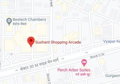 Krizma Spa store location map