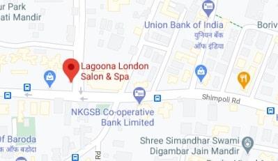Lagoona London Salon and Spa store location map