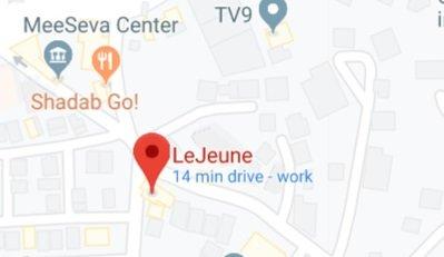 Lejeune Medspa store location map