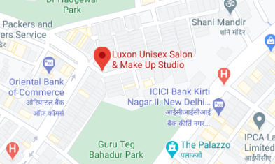 Luxon Salon store location map