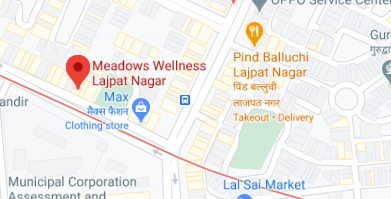 Meadows Wellness store location map