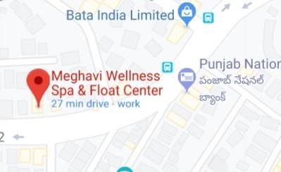 Meghavi Wellness Spa store location map