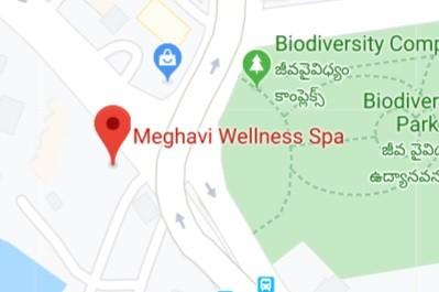 Meghavi Wellness Spa store location map
