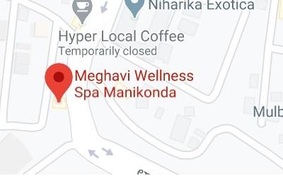 Meghavi Wellness Spa store location map