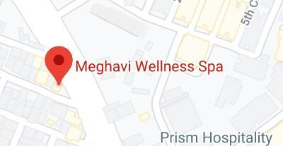 Meghavi Wellness Spa store location map