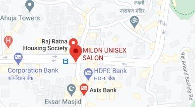 Milon Unisex Salon store location map