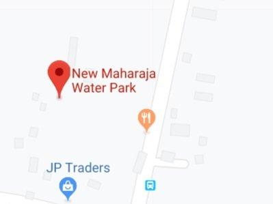 New Maharaja Water Park store location map