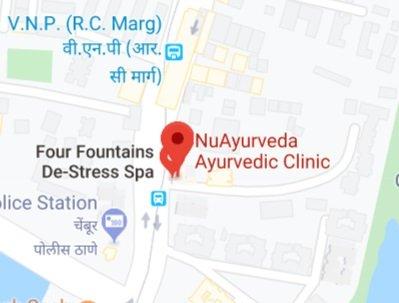 NuAyurveda Clinic store location map