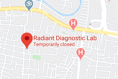 Radiant Diagnostic Lab store location map