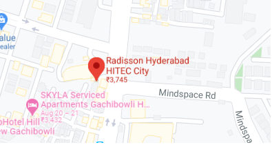 Radisson Hitech City store location map