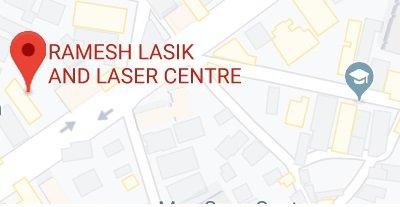 Ramesh Lasik and Laser Centre store location map